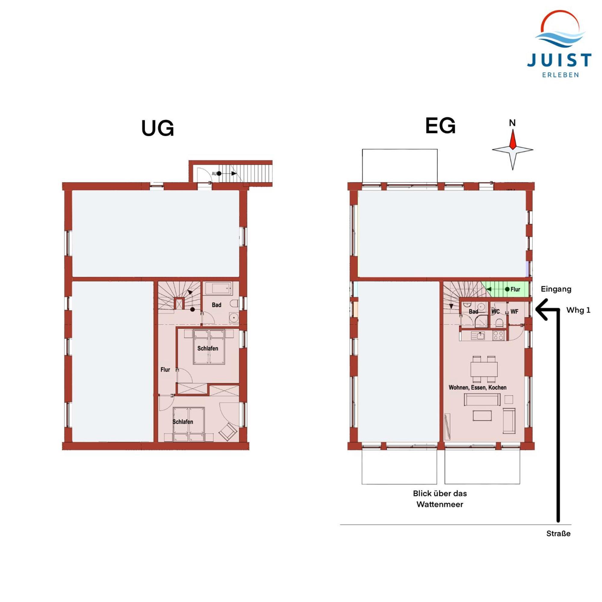 Haus Billstrasse 231 - Wohnung 1 Юст Екстер'єр фото